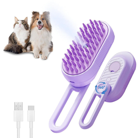 Deshedding Steam Brush